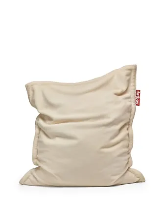 Skön beige fåtölj 2025 från Fatboy.