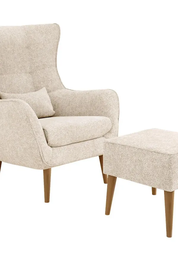 Riktigt fin beige fåtölj 2026 från Concept 55.