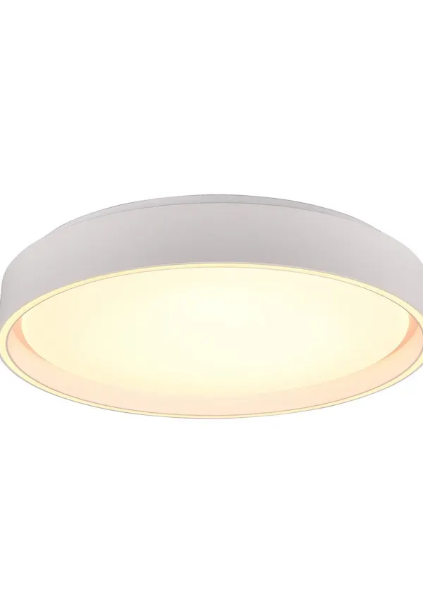 Vit Trio Lighting-taklampa i riktigt snygg modell.