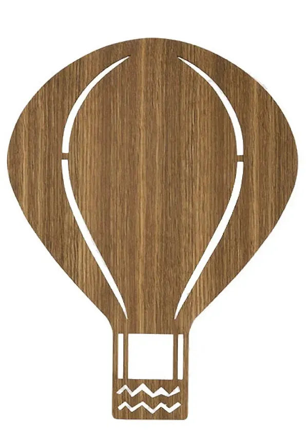 Komfortabel lampa i brunt från FERM LIVING.