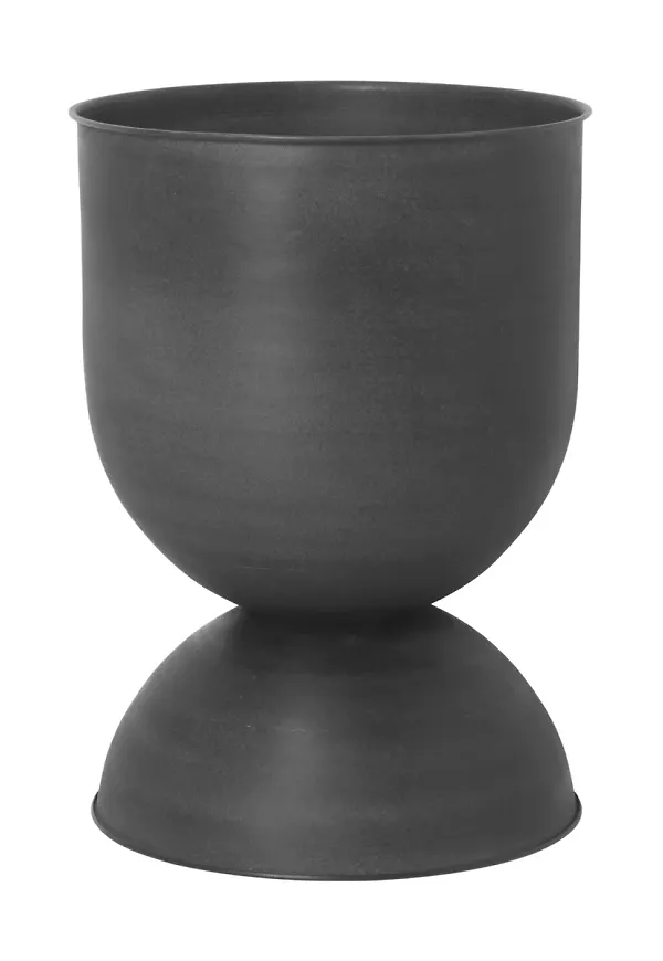 Svart FERM LIVING-kruka i riktigt snygg modell.