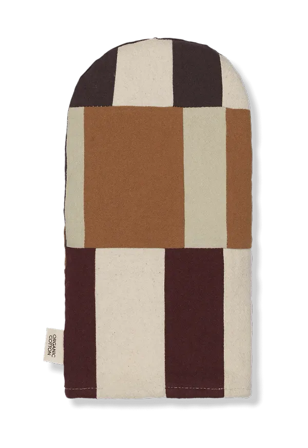 Beige FERM LIVING-grytvante i supersnygg modell.