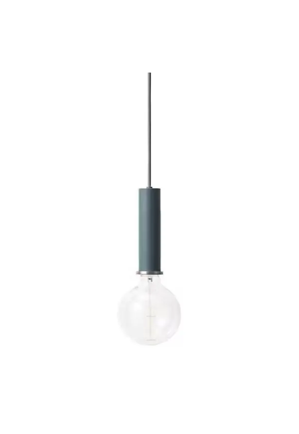 Elegant blå lampa 2024 från FERM LIVING.