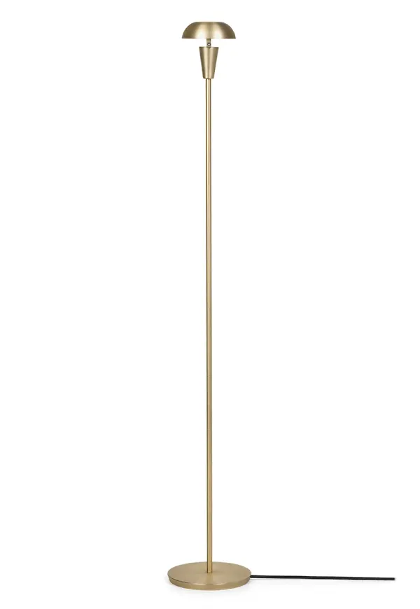 Jättesnygg guldfärgad lampa 2025 från FERM LIVING.