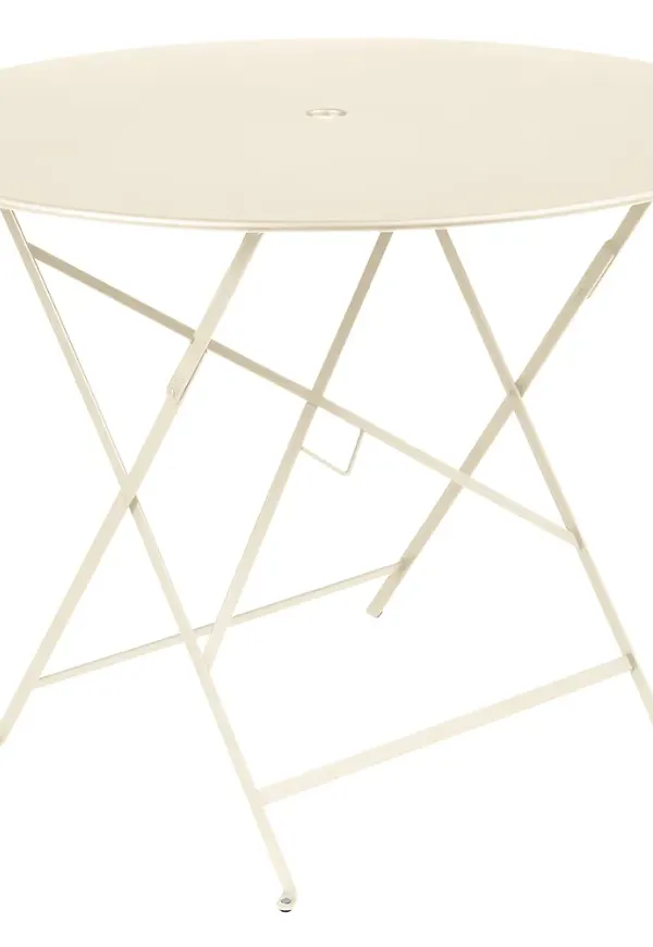 Otroligt fin balkongbord i beiget från Fermob.