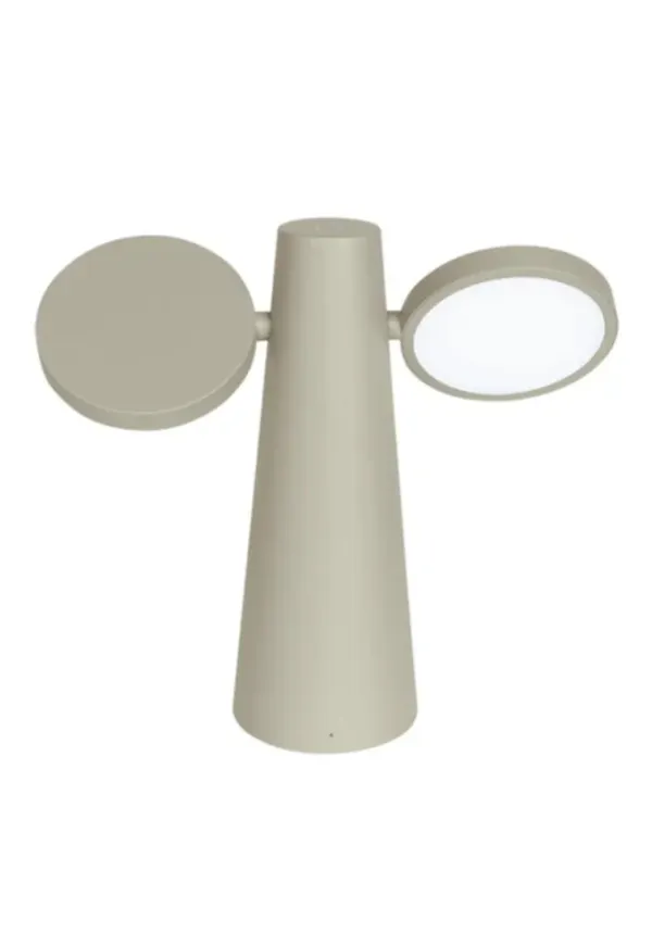 Komfortabel bordslampa i aluminium från Fermob.