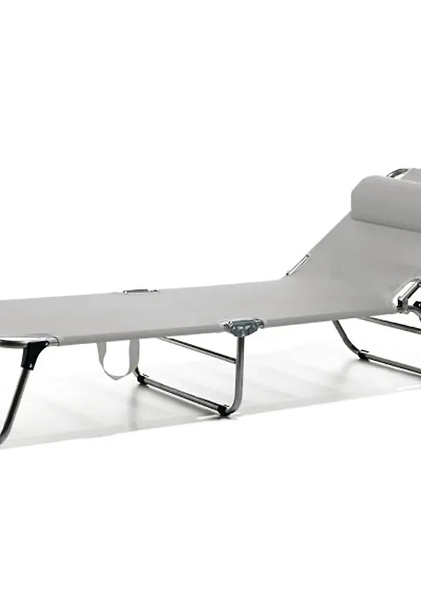 Snygg solsäng i aluminium från Fiam.