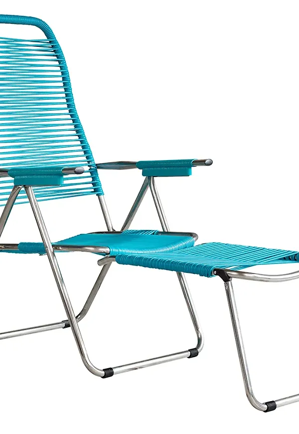 Superfin stol i aluminium från Fiam.