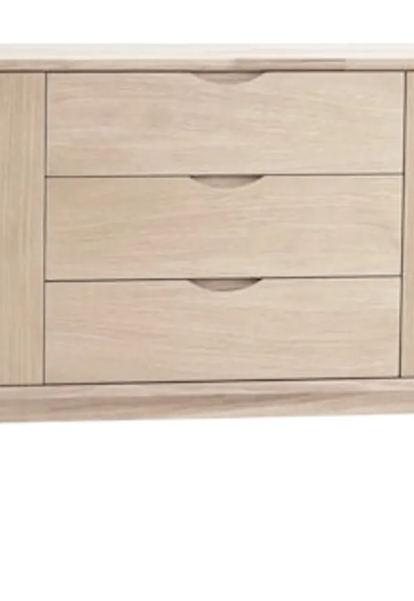 Exklusiv beige bord i ek från Rowico Home.