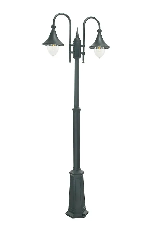 Fin lampa i aluminium från Norlys.
