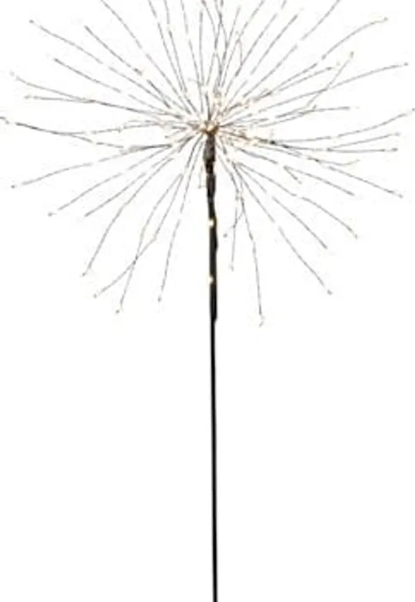 Svart Star Trading-lampa i mysig modell.