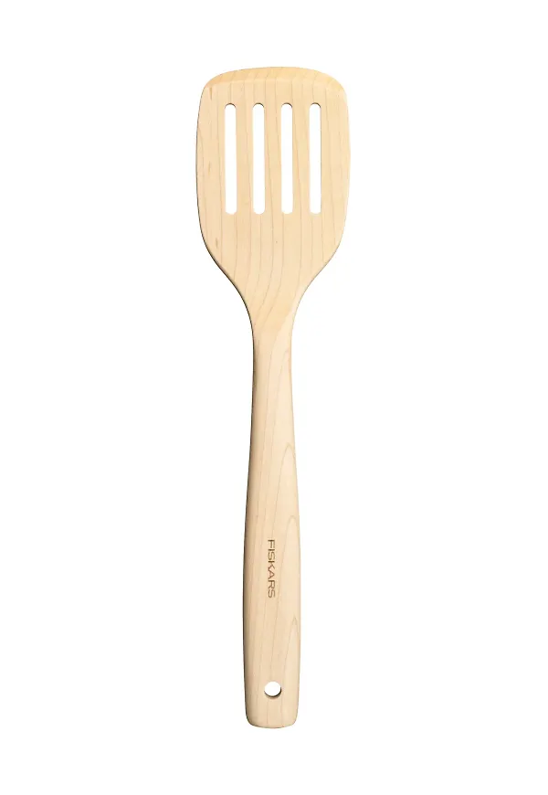 Brun Fiskars-stekspade i cool modell.