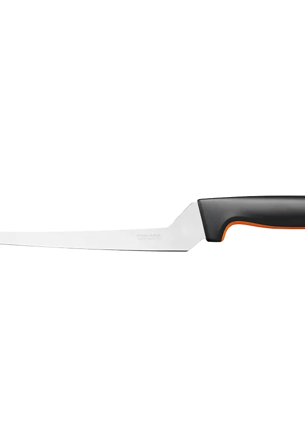 Svart Fiskars-kniv i härlig modell.