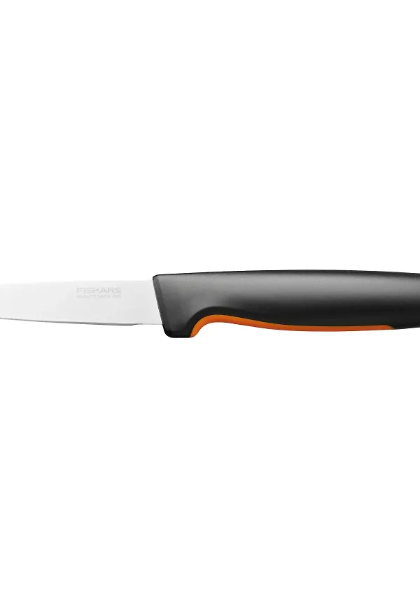 Smickrande skalkniv i svart från Fiskars.