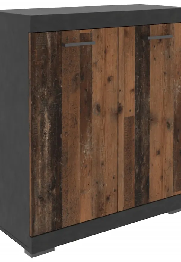 Superfin skåp i brunt från FMD.