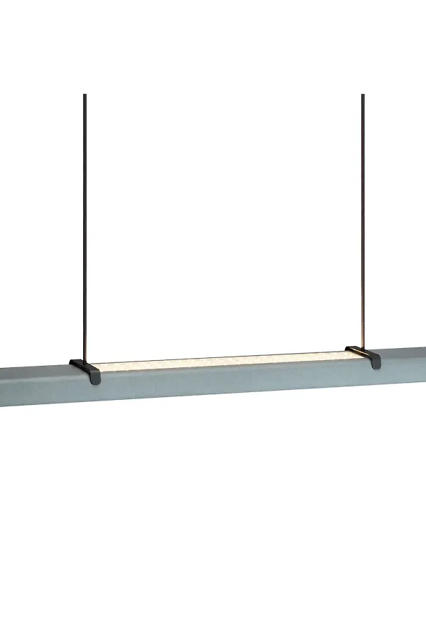 Grå Belid-taklampa i härlig modell.