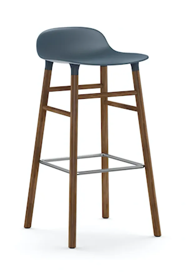 Blå Normann Copenhagen-stol i otroligt fin modell.