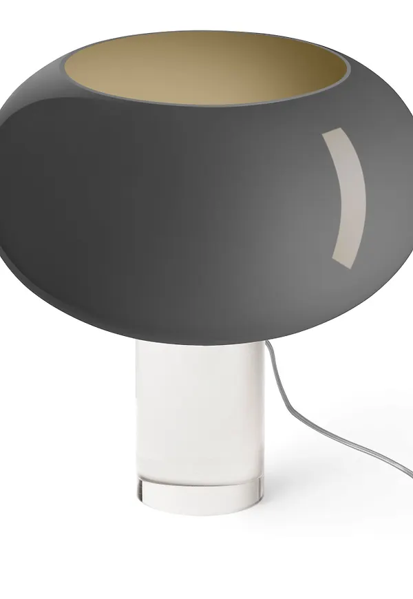 Stilren grå lampa 2026 från Foscarini.