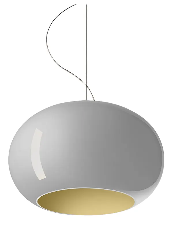 Stilren taklampa i grått från Foscarini.