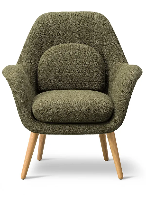 Riktigt trendig fåtölj 2026 från Fredericia Furniture.