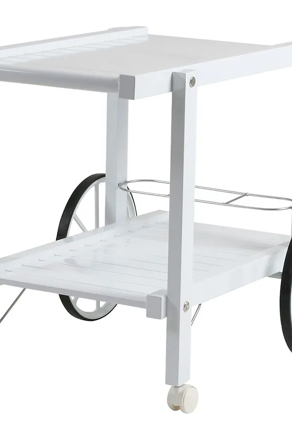 Elegant serveringsvagn i aluminium från Fri Form.