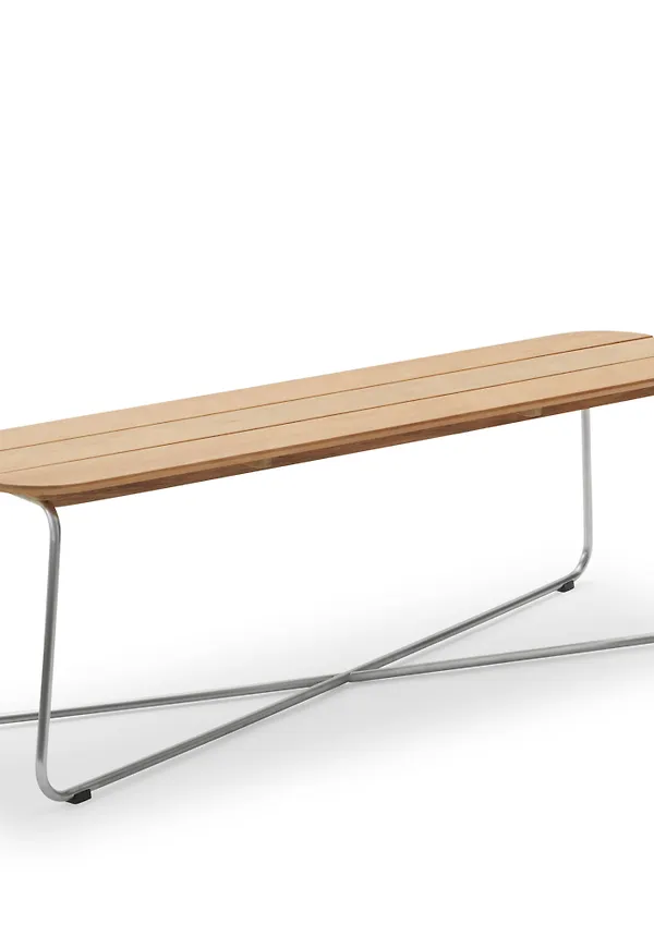 Cool trädgårdsbänk 2026 från Fritz Hansen.