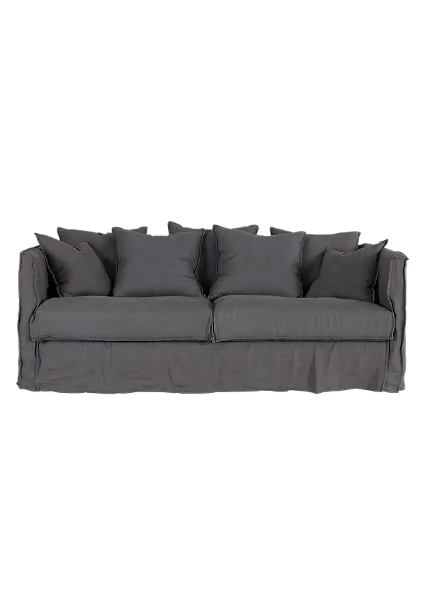 Exklusiv soffa i grått från Furninova.