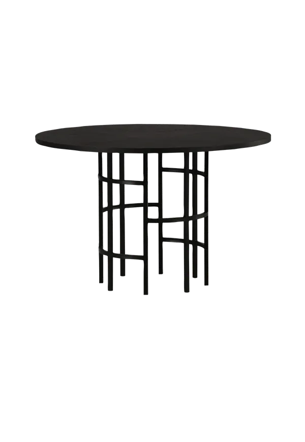 Fin matbord i svart från Furniture Fashion.