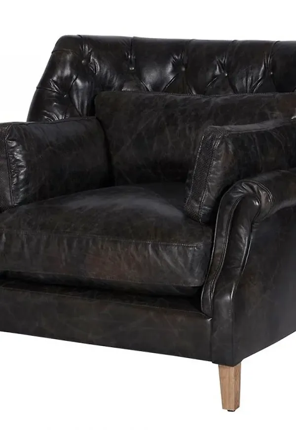 Mysig läderfåtölj 2025 från Artwood.