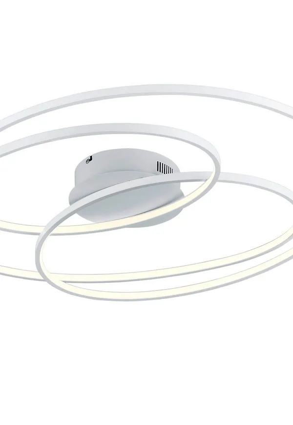 Vit Trio Lighting-plafond i fantastiskt snygg modell.