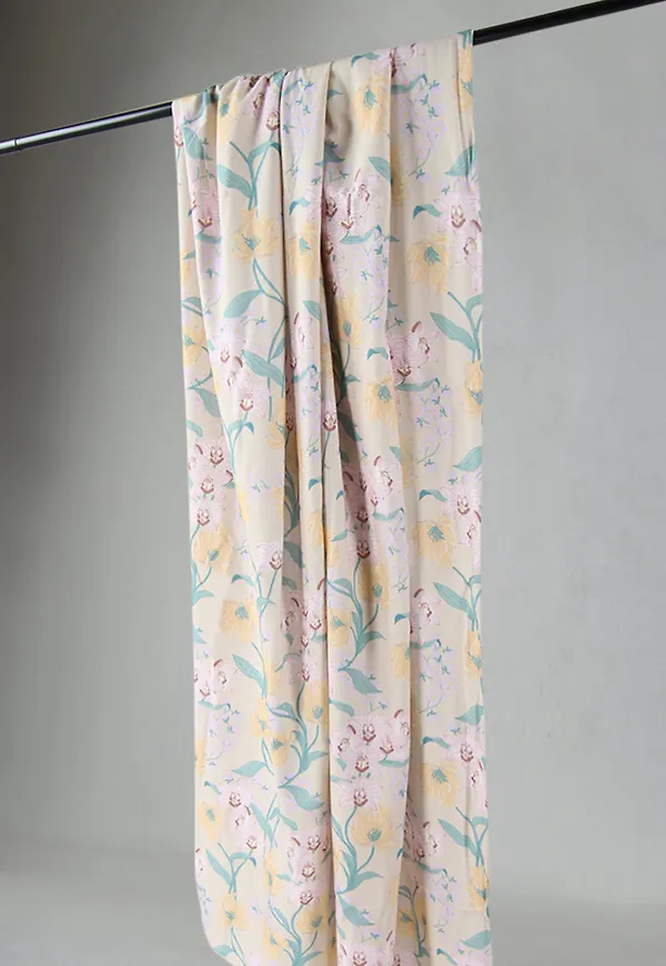 Rosa TC Home-bomullsgardin i superfin modell.