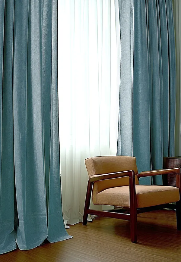 Riktigt trendig linnegardin 2026 från Leverantör Brilliant Carpets (lämna dold).