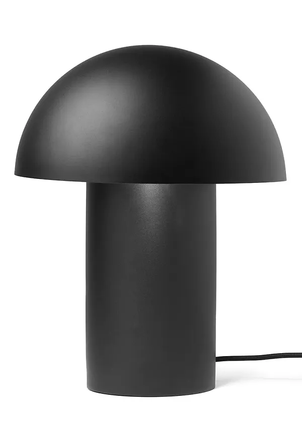 Svart Gejst-lampa i riktigt snygg modell.