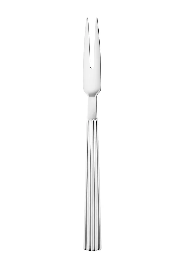 Exklusiv bestick i silverfärgade från Georg Jensen.