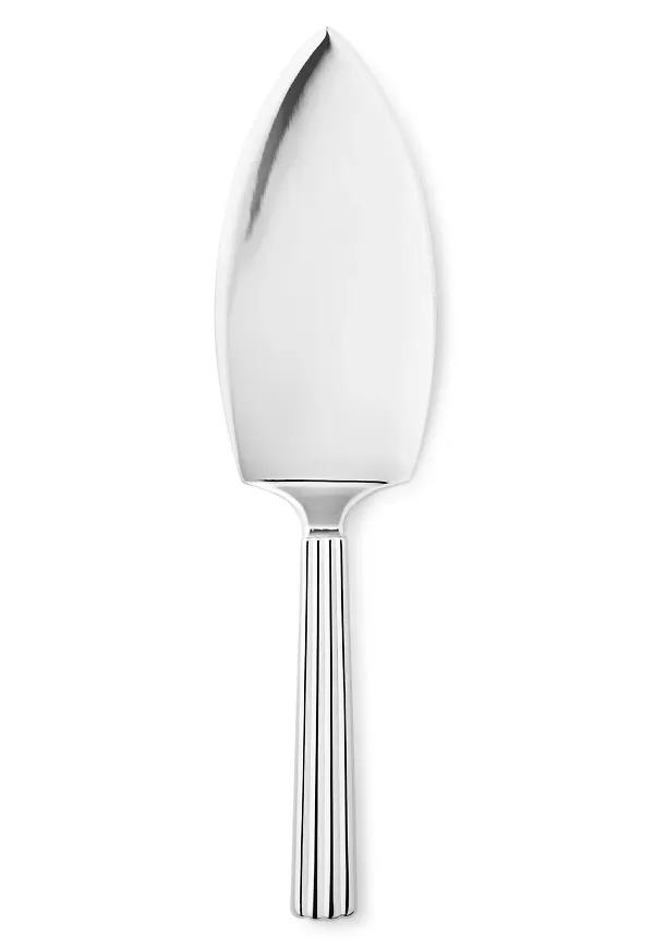 Silverfärgad Georg Jensen-tårtspade i fantastiskt fin modell.