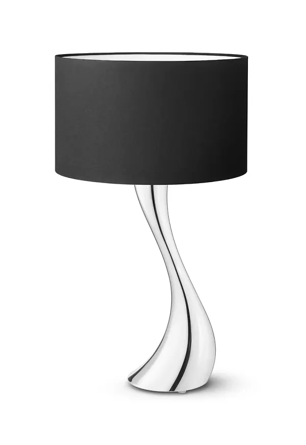 Elegant grå bordslampa 2025 från Georg Jensen.