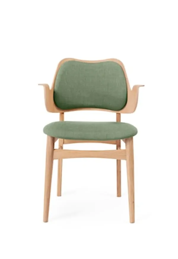 Superfin stol i grönt från Warm Nordic.