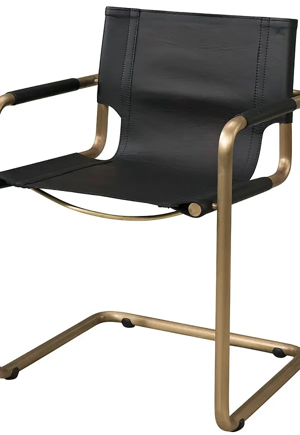 Härlig svart karmstol 2025 från Artwood.