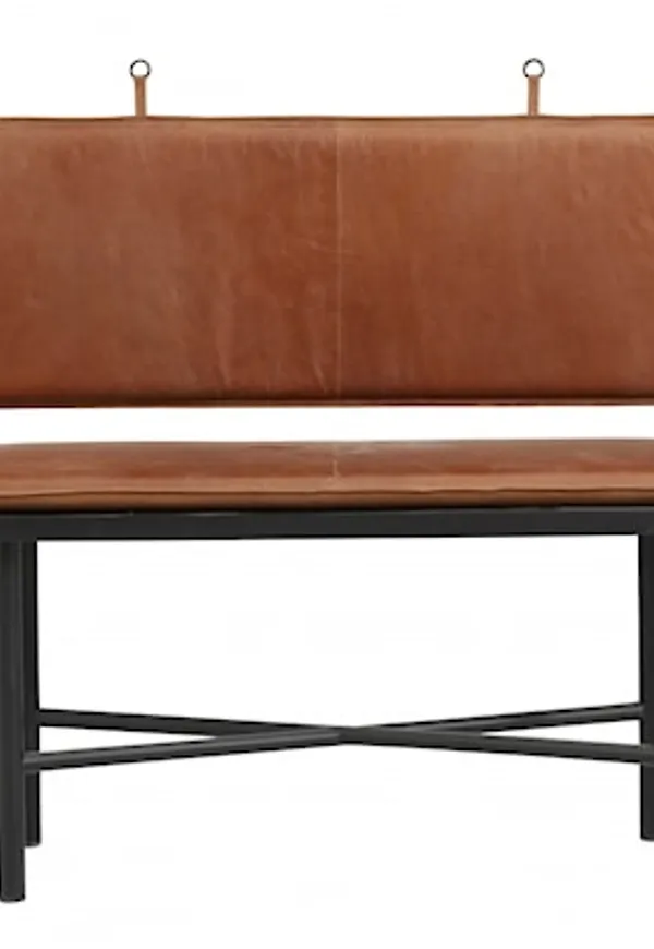 Vacker brun bänk 2025 från Nordal.