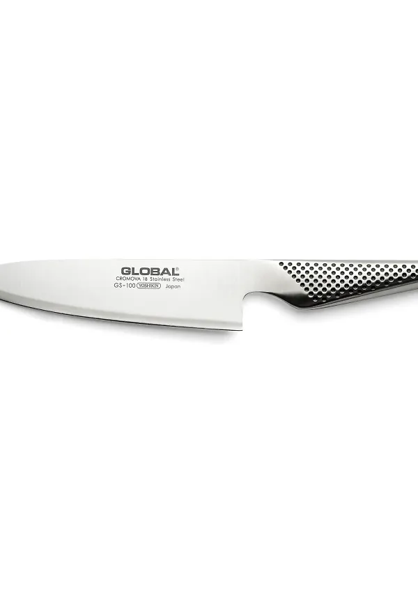 Supersnygg kockkniv i silverfärgade från Global.