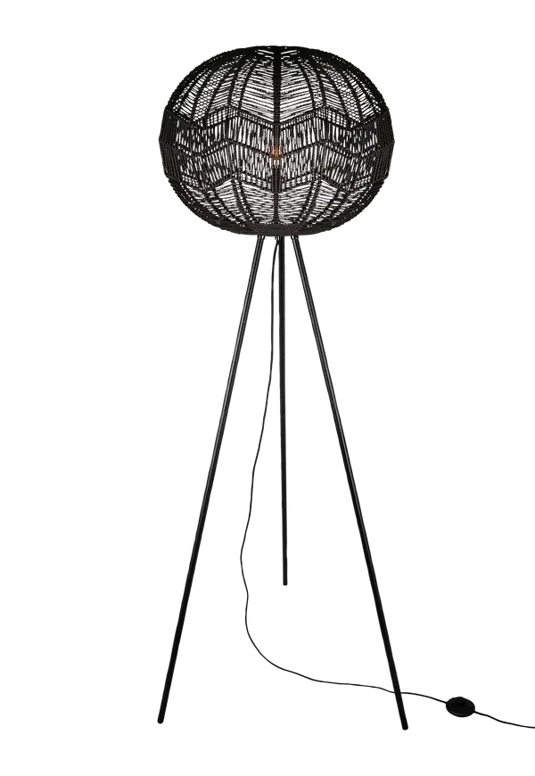 Superfin svart golvlampa 2024 från Globen Lighting.