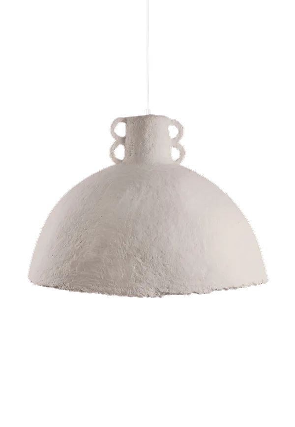 Fantastiskt snygg taklampa i beiget från Globen Lighting.