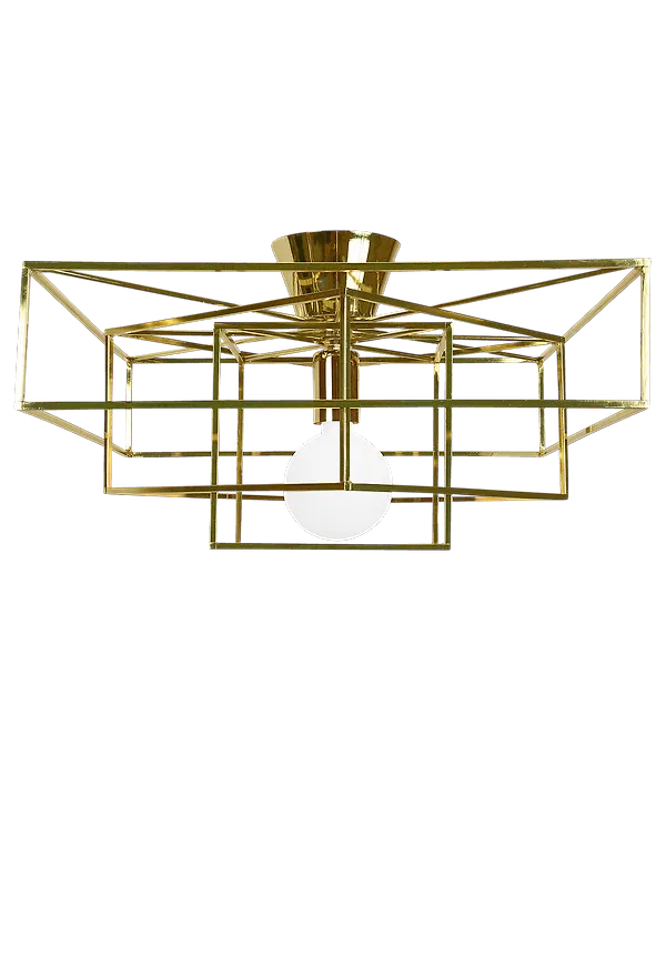 Klassisk taklampa i järn från Globen Lighting.