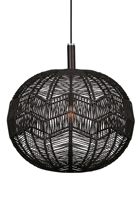 Superfin svart taklampa 2025 från Globen Lighting.