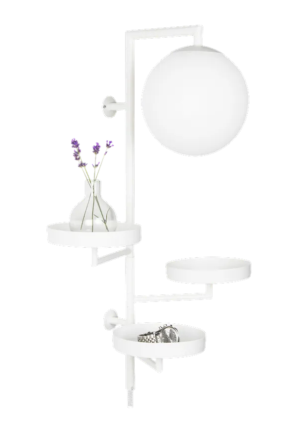 Supersnygg vit lampa 2025 från Globen Lighting.