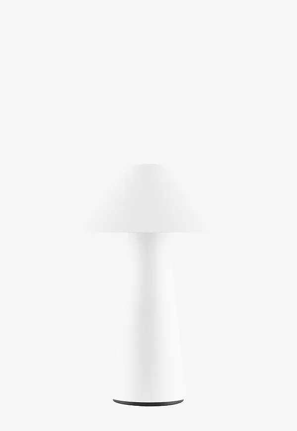 Klassisk bordslampa i vitt från Globen Lighting.