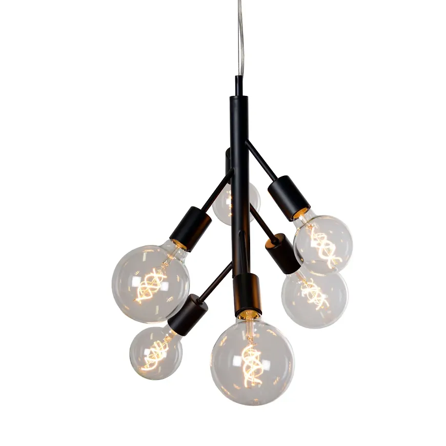 Ikonisk lampa i svart från Globen Lighting.