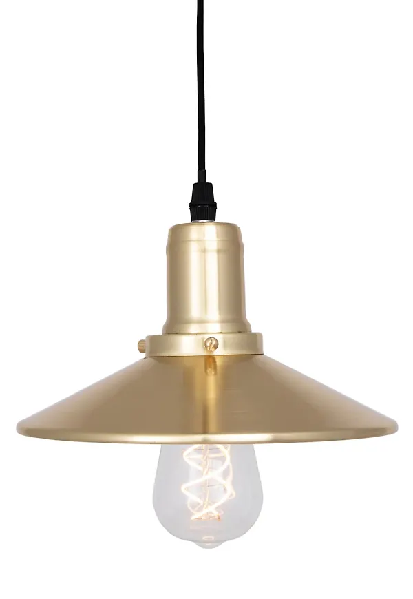 Vacker guldfärgad lampa 2025 från Globen Lighting.