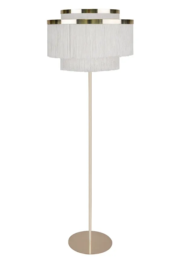 Skön vit golvlampa 2025 från Globen Lighting.