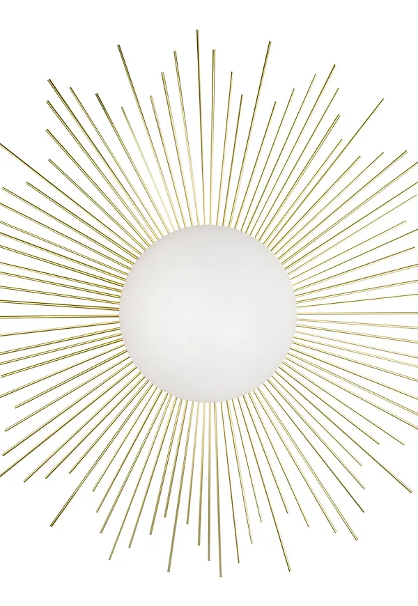 Riktigt fin vägglampa i vitt från Globen Lighting.